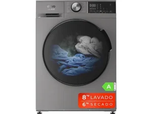 Lavasciuga - Nova 8/6X EVVO, 1350 rpm, 13 programmi, Inox